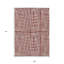 Tapis intérieur lavable rayé ivoire 9 pi x 12 pi