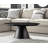 Palm Luxury Pedestal Round Coffee Table-898996753