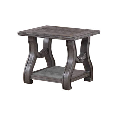 Reini Solid Wood End Table
