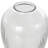Perry Glass Short Round Ribbed Vase-1777943775