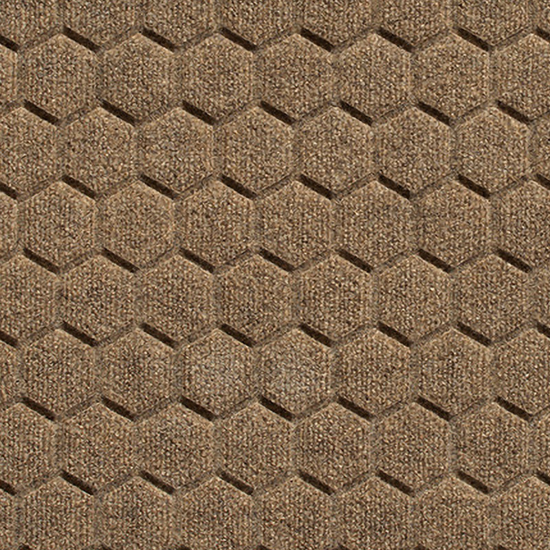 Paillasson intérieur 23 po x 35 po WaterHog Honeycomb, Chameau