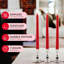 Unscented Taper Candle-369711042