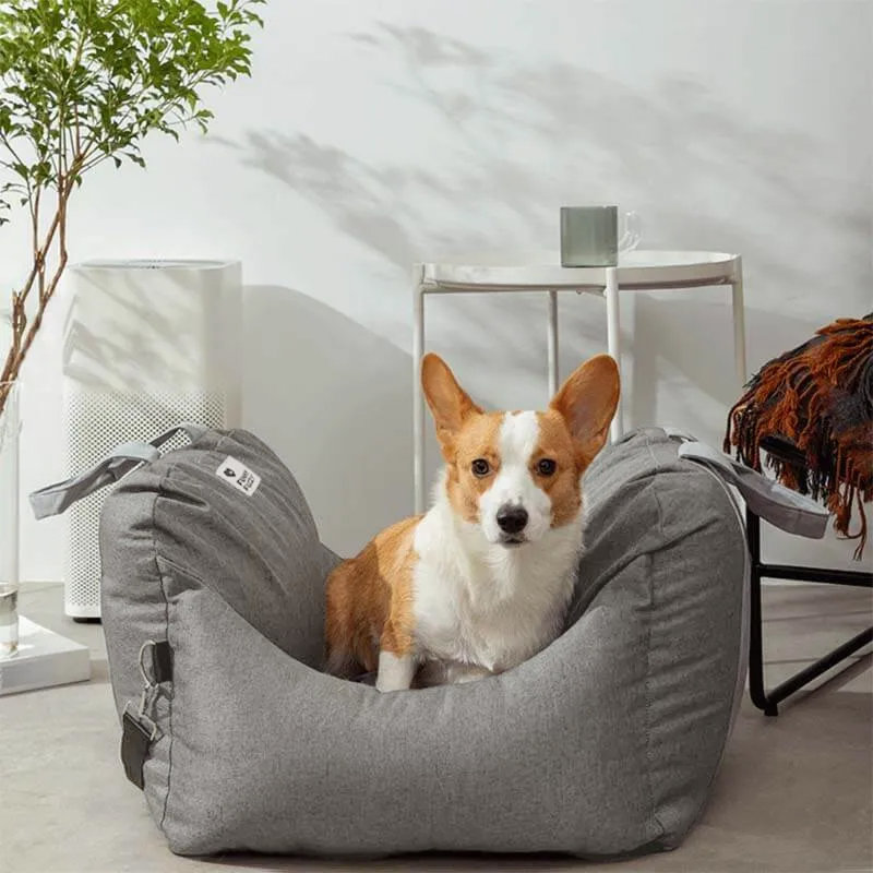  Siège d'auto pour chien First Class, gris, Gris