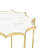 Hathorn Marble Top End Table