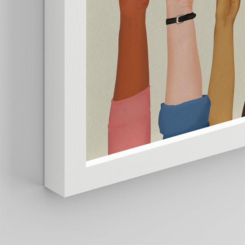 "Bureau multicentrique afro-américain d'illustration pacifique", sur papier, Blanc, H 8 po x l 10 po