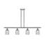 Luminaire suspendu pour îlot de cuisine 4 lumières Fiennes-1513052655-1509362457