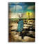  «Chihuahua Sailor» par John Hovenstine, art mural en verre acrylique, 12 po x 16 po