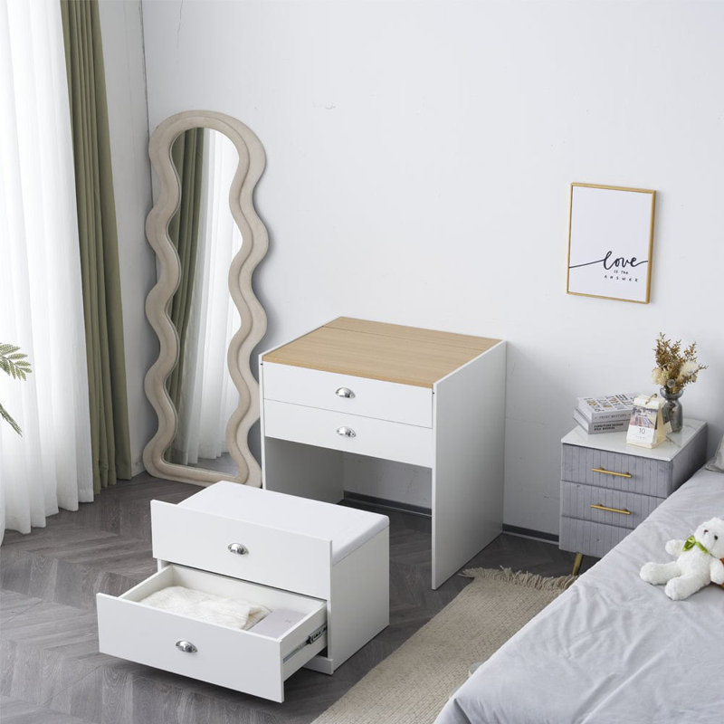 Selveta Dressing Table with Mirror