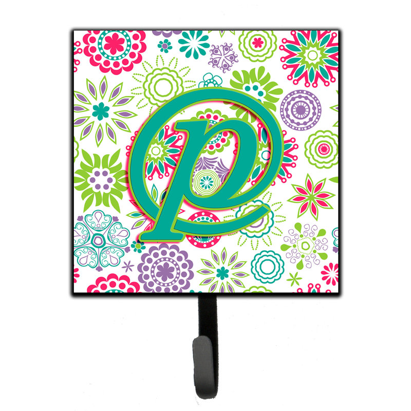 Crochet mural fleurs, P