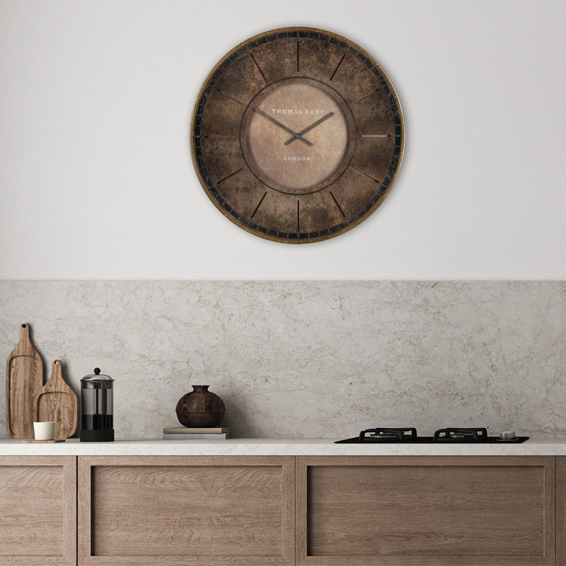 Danuta Wall Clock, Brown