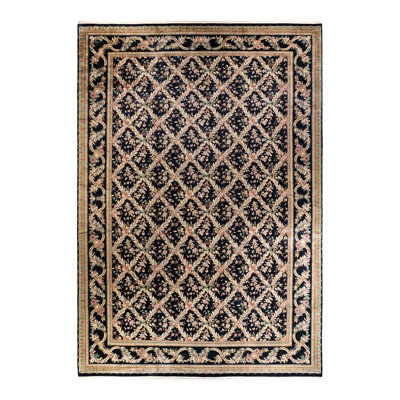 Tapis unique en laine noué à la main 12 pi 1 po x 18 pi 1 po New Age Mogul