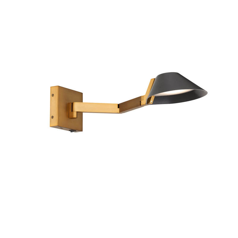 Pavilion LED Swing Arm Light With Built-in USB Port, 3000K Color Temperature