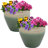 Chalet Ceramic Outdoor Planter-765208649-765246697