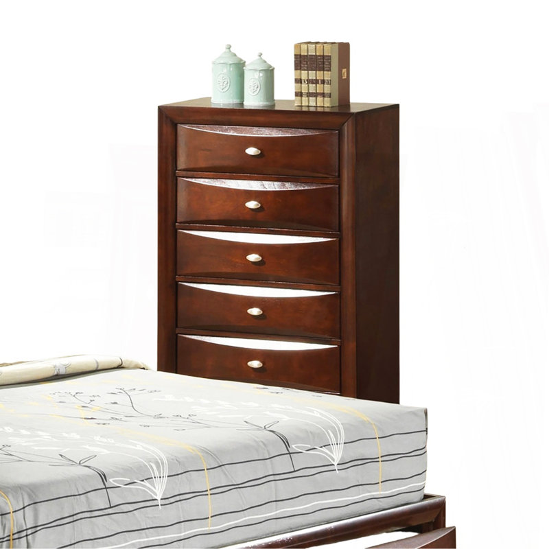 Mobilier de chambre à coucher 1 pièce, Cerisier