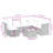 Vidaxl Garden Sofa Set Brown