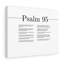 For The Lord Is A Great God Psalm 95 - Wrapped Canvas Print