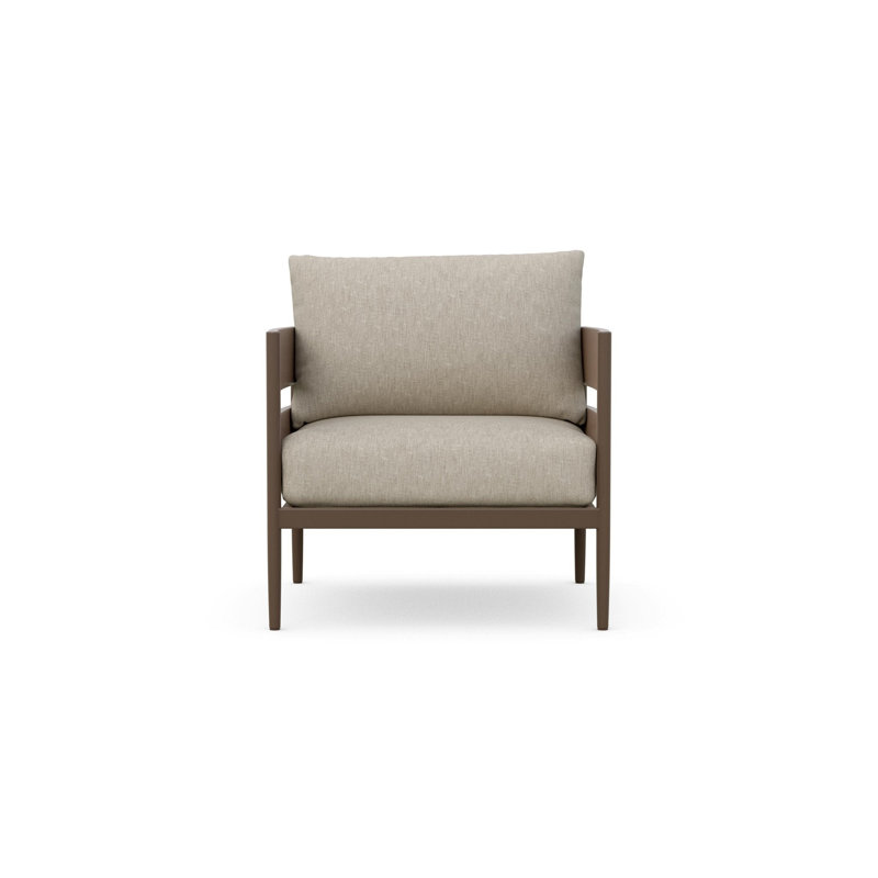 Melbourne Club Chair + Cashew Cushion