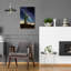  «Desert Lights 1» par David Drost, art mural en verre acrylique, 16 po x 24 po-645034279