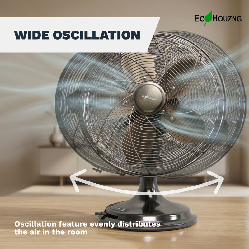 Oscillating Table Fan