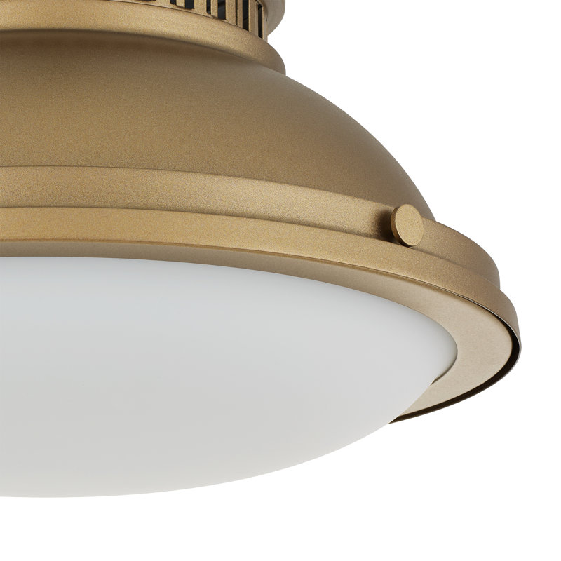Plafonnier encastré 2 lumières, 2, H 8 po x l 14 po x P 14 po