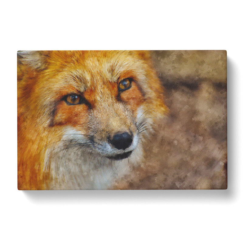 Red Fox Vol.1 - Wrapped Canvas, 40cm H x 60cm W x 3cm D