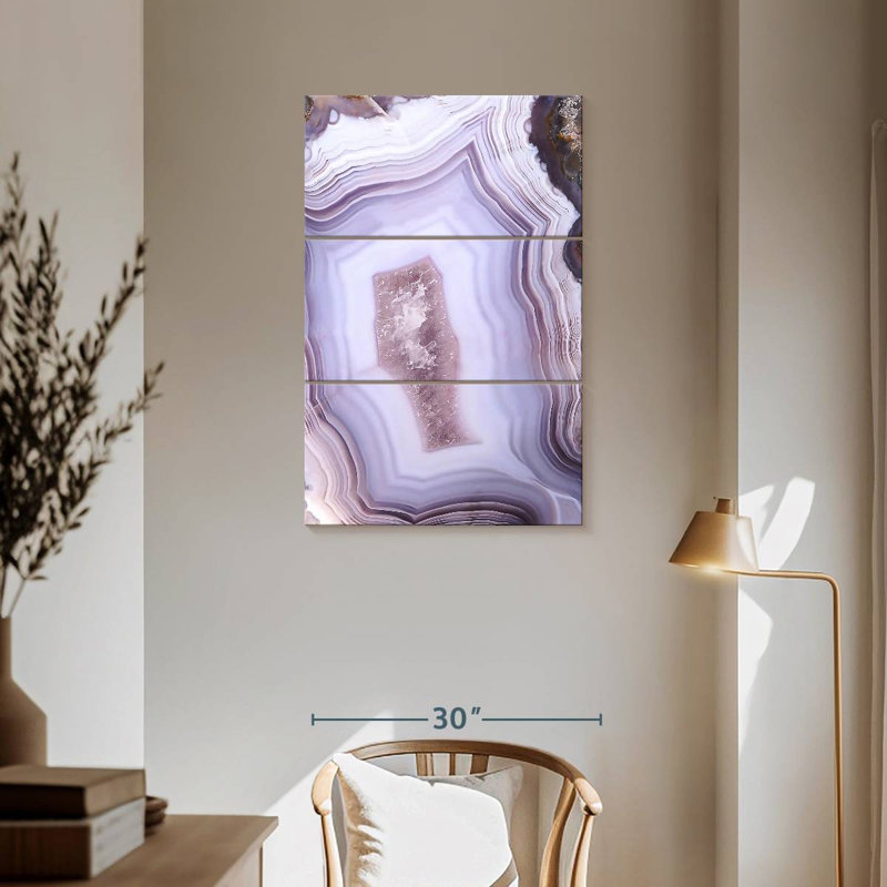 Agate, 57" H x 36" W
