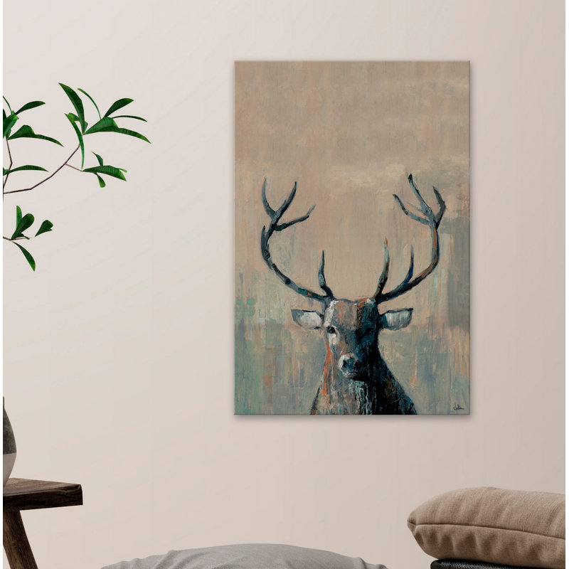 What up Buck Wrapped Canvas Painting, 38cm H x 25cm W x 3.81cm D