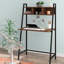 Metal Base Leaning / Ladder Desk
