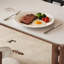Table à manger vintage en dalle de pierre-1299724427
