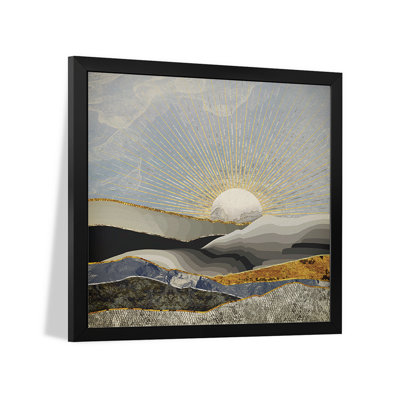 Morning Sun Premium Framed Poster by SpaceFrog Designs