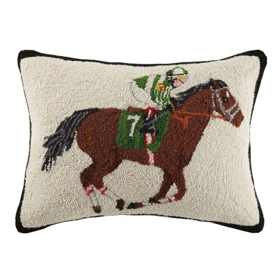 Coussin lombaire 100% coton équestres racer