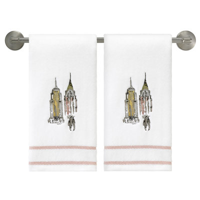 Ensemble de 2 serviettes Nicole Miller City
