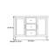 Buffet de rangement de style luxueux