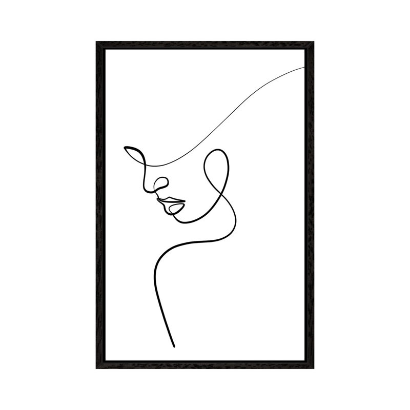 Dane Khy by Dane Khy - Floater Frame Gallery-Wrapped Canvas Giclée on Canvas, Black, 66.04 cm H x 45.72 cm W