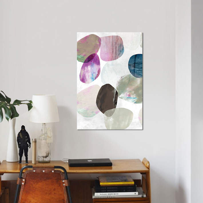 Art sur toile Marble II, H 12 po x l 8 po x P 0,75 po, Toile tendue, Pas de tapis
