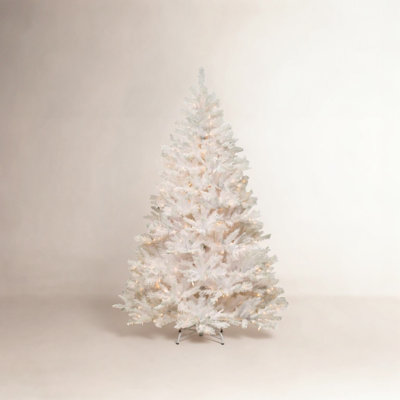 Pre-Lit White Pine Christmas Tree