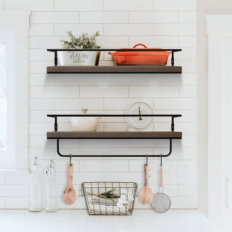 Bian Floating Shelf, Brown
