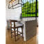 Tabouret de comptoir court 25 po Kokaras