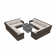 Ensemble de canapé modulaire 5 pièces avec coussins