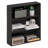 Furinno Basic 3-Tier Open Shelf Bookcase, Bookshelf, Storage Organizer, 7 x 24 x 26, Espresso-116834306