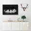 Broken Piano Keys Abstract - Wrapped Canvas-56643330
