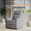 Nurture& The Manual Premium Modern Recliner Nursery Glider Chair with Spill, Stain Proof Fabric-493923423