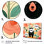 «Pink Tropical Bear Harmony III», ensemble d'art mural multi-panneaux