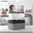 Fabric Storage Bins For Shelves,15 Inch Sturdy Collapsible Storage Bins With 2 Handles, Foldable Baskets For Organizing Home, Closets, Shelf, Toys, Clothes, Large Decorative Storage Baskets,(Black/6 Pack)