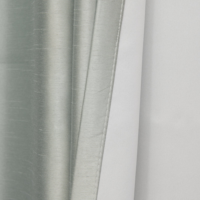 Julianni Blackout Curtain Pair, Mingreen, 52" W x  84" H