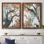 Fall Tree I - ensemble de 2 peintures encadrées-925247197-925247192