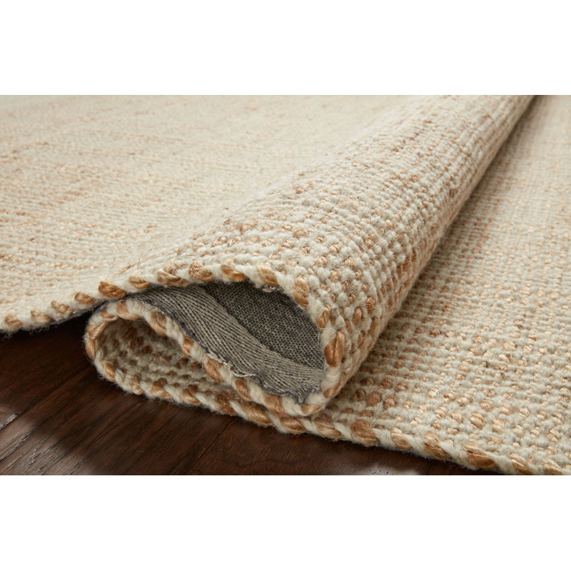 Jean Stoffer x Loloi Cornwall Ivory / Natural Area Rug, Runner 2'6" x 7'6"