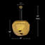 Luminaire suspendu 28 po Modern Luxury