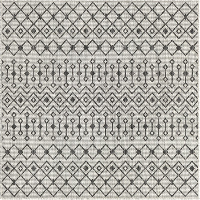 Jaylah Geometric Indoor / Outdoor Rug