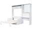 Lit escamotable multifonctionnel avec canapé, bureau et armoire de rangement-118343197